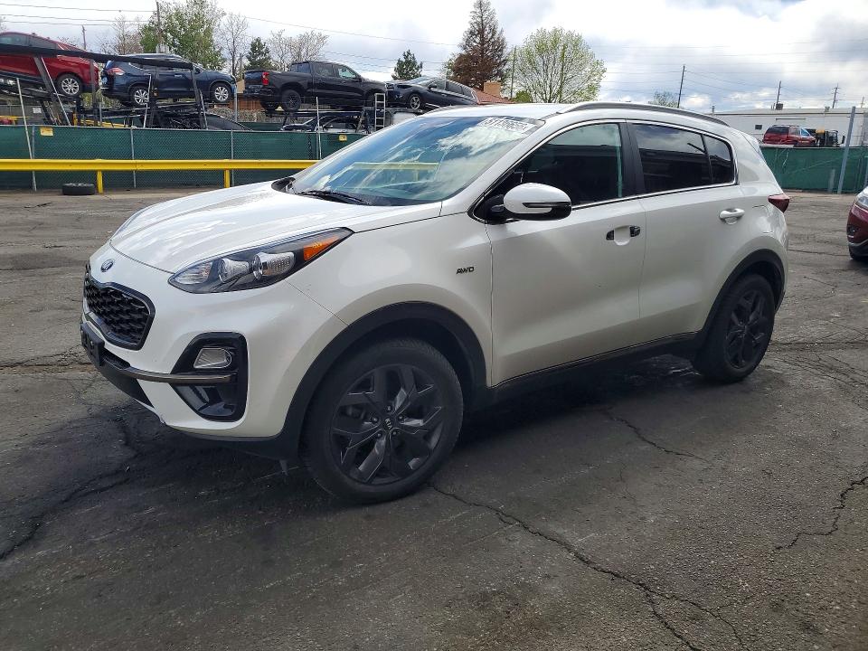 2020 Kia Sportage VIN KNDP6CAC3L7654977 — COPART salvage auction photo