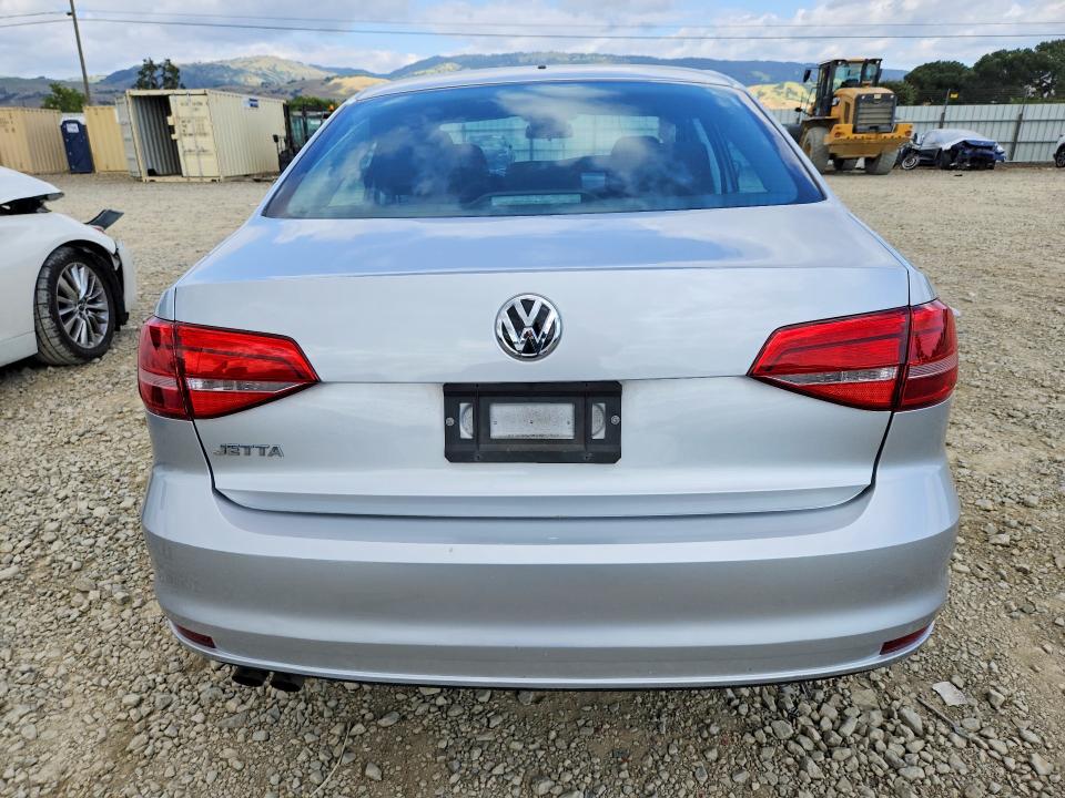 2015 Volkswagen Jetta VIN 3VW2K7AJ8FM226776 COPART salvage auction — FRONT END, Ca - Salvage Certificate, sold $525 on 2026-07-02 (photo 6)