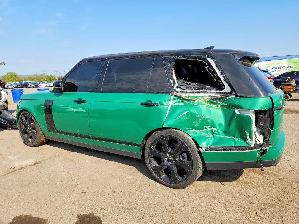 2017 Land rover RANGE ROVER VIN SALGS5FE4HA328531 COPART salvage auction — REAR END, Pa - Certificate Of Salvage, sold $3,300 on 2026-07-10 (photo 2)