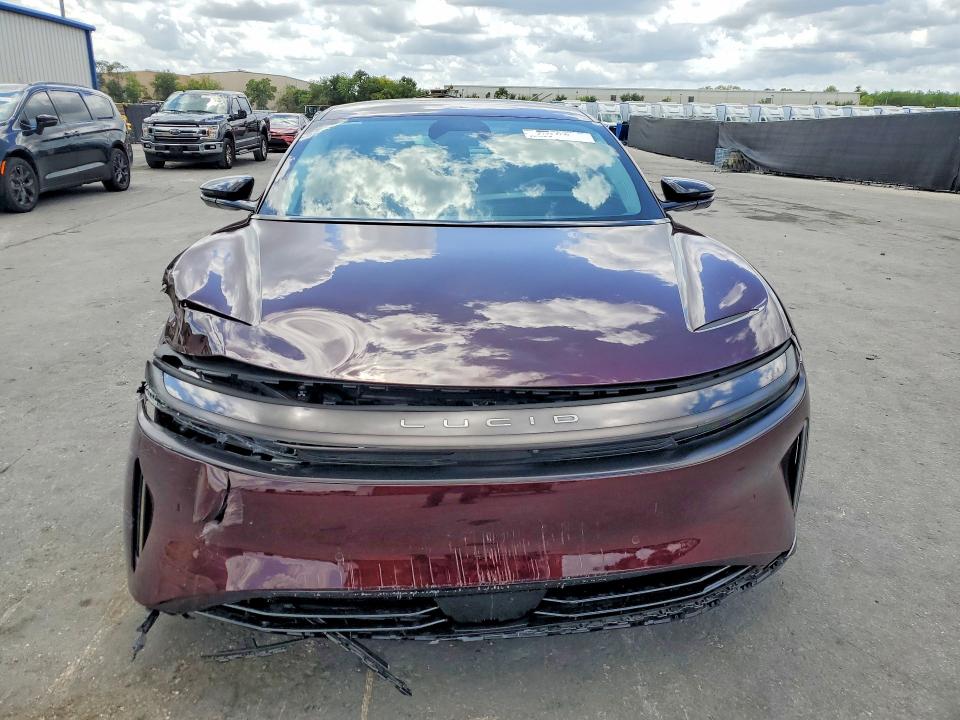 2025 Lucid Air VIN 50EA1TEA7SA002518 COPART salvage auction — Front End, FL - CERT OF TITLE SLVG REBUILDABLE, sold $14,800 on 2026-06-07 (photo 5)