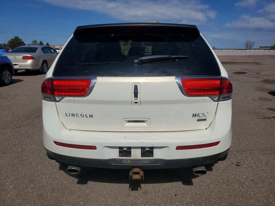 2013 Lincoln Mkx VIN 2LMDJ8JK1DBL40873 COPART salvage auction — FRONT END, Mn - Cert Of Title-Salvage, sold $625 on 2026-07-02 (photo 6)