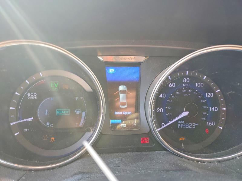 2014 Hyundai Sonata VIN KMHEC4A48EA103055 COPART salvage auction — FRONT END, Ky - Bill Of Sale/Part Only/No Titl, sold $325 on 2026-07-10 (photo 9)