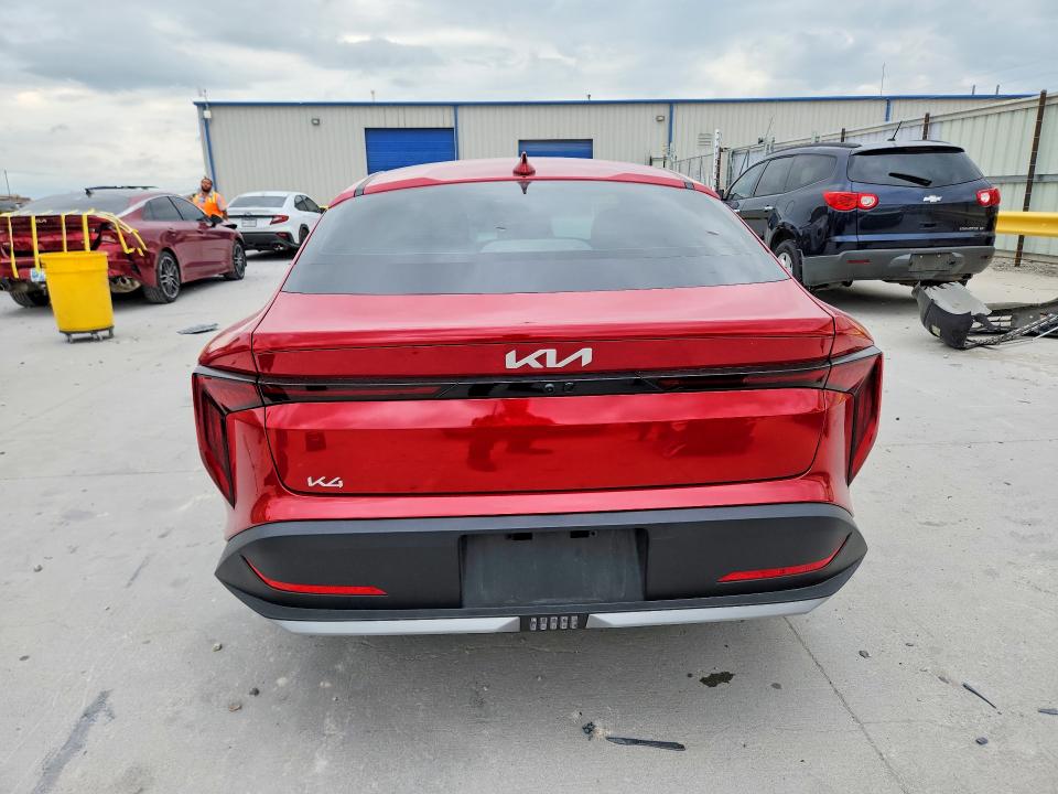 2025 Kia K4 VIN 3KPFT4DE5SE238550 COPART salvage auction — FRONT END, Tx - Salvage Vehicle Title, sold $7,500 on 2026-07-17 (photo 6)