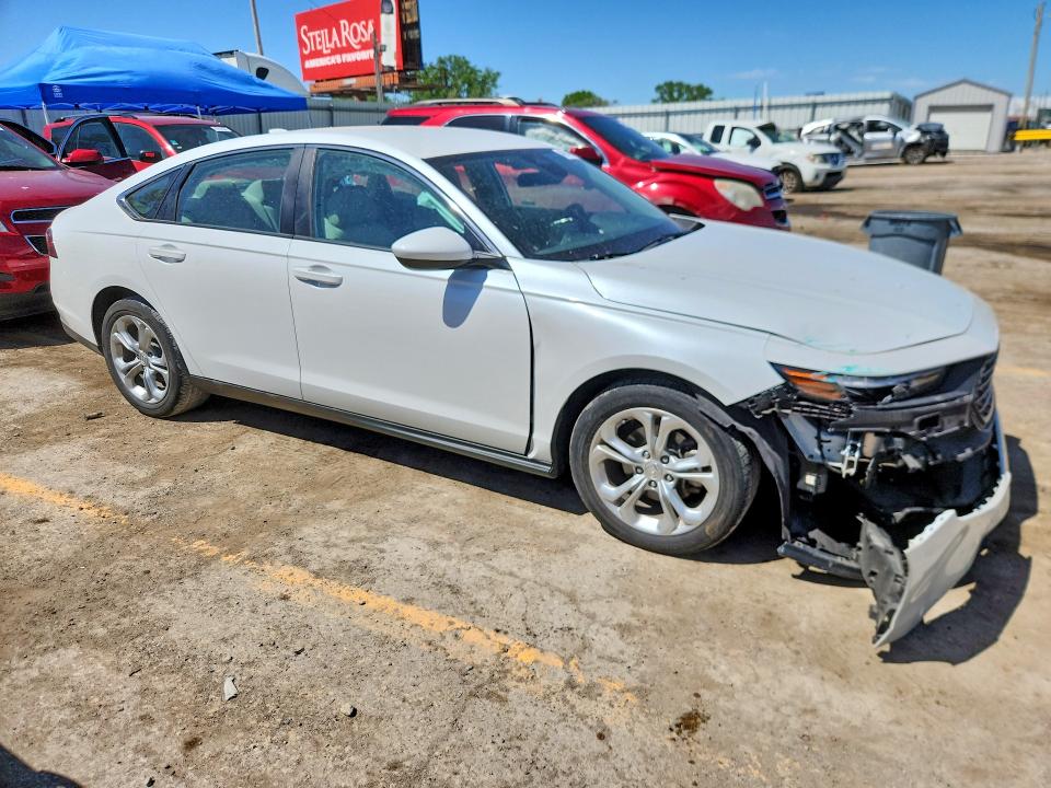 2024 Honda Accord VIN 1HGCY1F29RA058783 COPART salvage auction — FRONT END, Ks - Cert Of Title-Salvage, sold $1,050 on 2026-07-01 (photo 4)