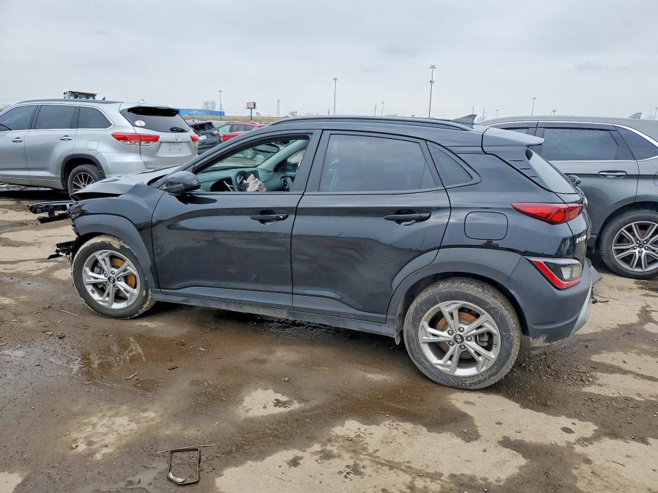 2023 Hyundai Kona VIN KM8K6CAB2PU059378 COPART salvage auction — FRONT END, Oh - Cert Of Title-Salvage, sold $1,100 on 2026-07-10 (photo 2)