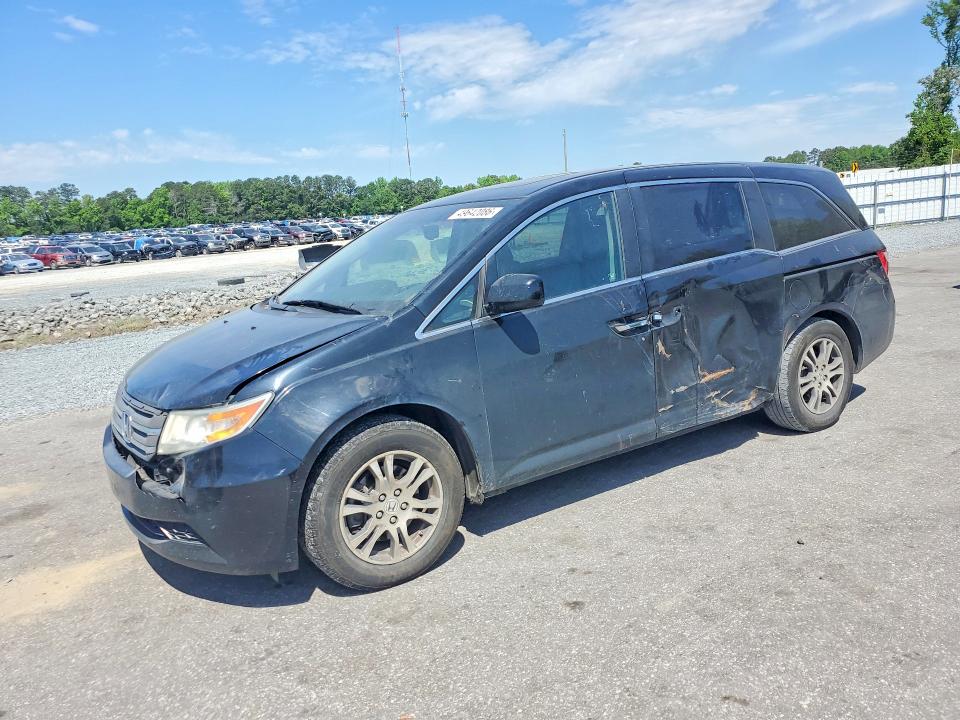 2012 Honda Odyssey VIN 5FNRL5H67CB099975 COPART salvage auction — SIDE, Nc - Parts Only-Record Of Sale, sold $700 on 2026-07-02 (photo 1)
