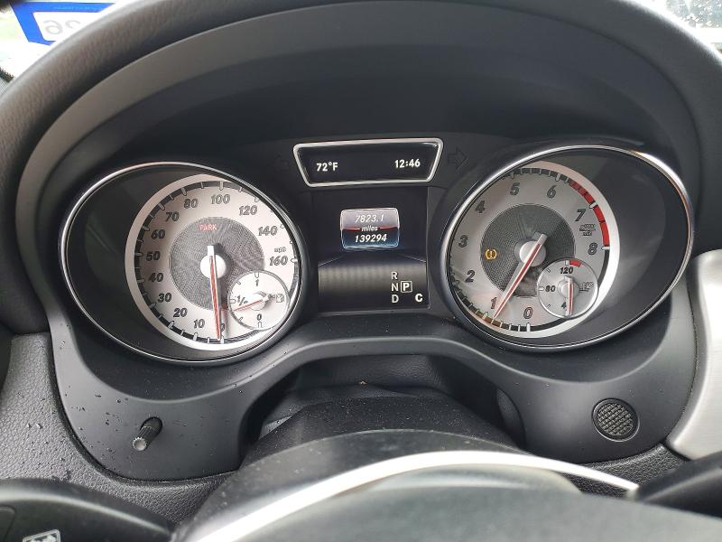 2016 Mercedes-benz Cla-klasse VIN WDDSJ4EB0GN358533 COPART salvage auction — FRONT END, Tx - Bonded Title - Salvage, sold $250 on 2026-07-28 (photo 9)