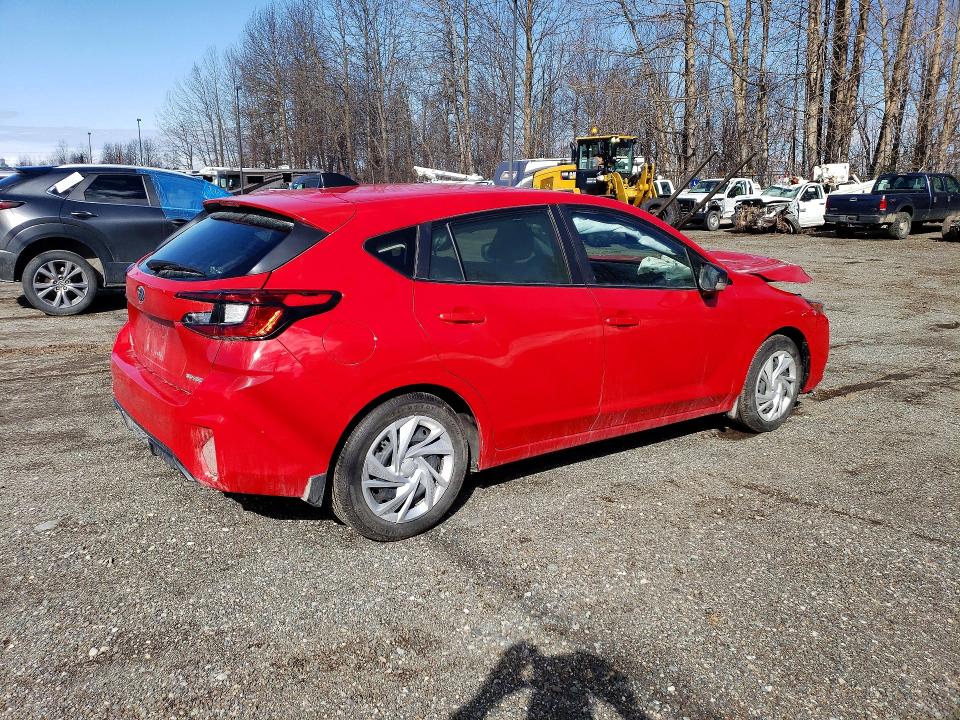 2025 Subaru Impreza VIN JF1GUABC7S8238891 COPART salvage auction — FRONT END, Ak - Certificate Of Vehicle Title (P), sold $5,100 on 2026-07-21 (photo 3)