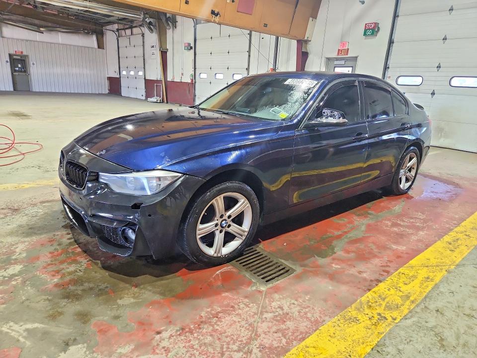 2015 BMW 3 series VIN WBA3B5G53FNS17718 COPART salvage auction — MECHANICAL, In - Certificate Of Title, sold $325 on 2026-07-16 (photo 1)