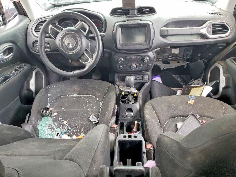 2018 Jeep Renegade VIN ZACCJABB9JPJ43617 COPART salvage auction — ALL OVER, TX - NONREPAIRABLE TITLE (P), sold $350 on 2026-08-19 (photo 8)