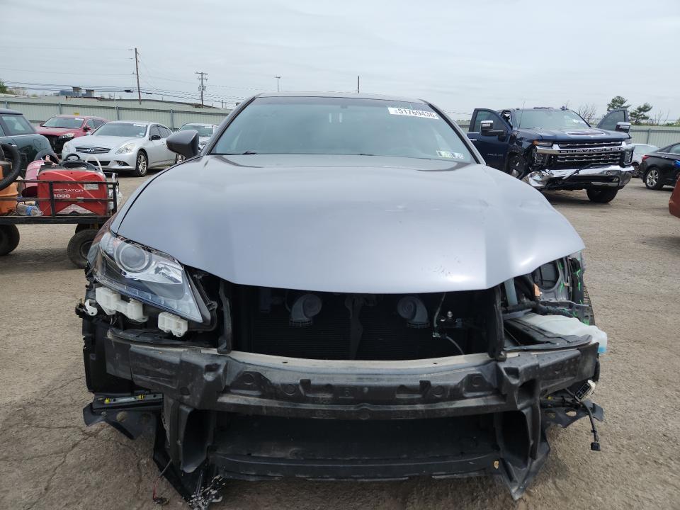 2015 Lexus Gs VIN JTHCE1BL6FA009749 COPART salvage auction — FRONT END, Salvage Title, sold $4,300 on 2026-07-10 (photo 5)
