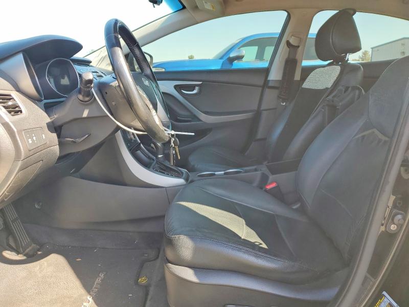 2014 Hyundai Elantra VIN KMHDH4AE6EU109473 COPART salvage auction — FRONT END, CA - SALVAGE CERTIFICATE, sold $650 on 2026-07-17 (photo 7)