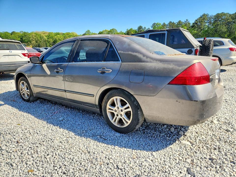 2007 Honda Accord VIN 1HGCM56767A125366 COPART salvage auction — MECHANICAL, Ga - Certificate Of Title (P), sold $300 on 2026-07-09 (photo 2)