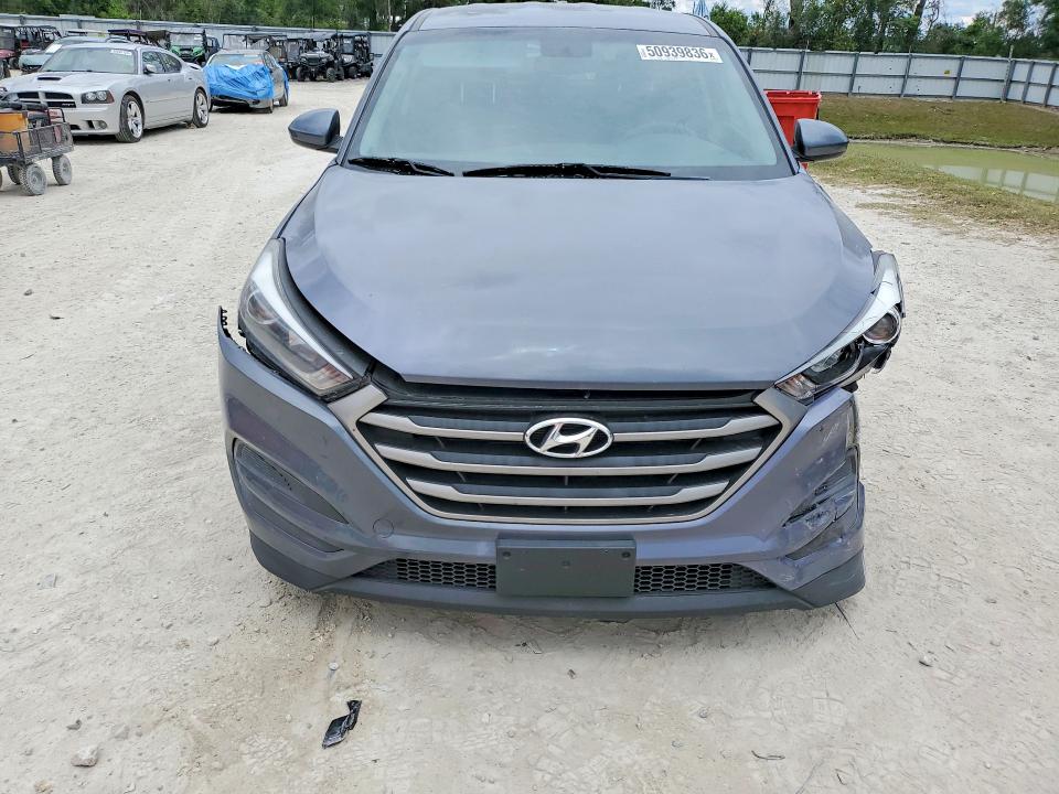 2018 Hyundai Tucson VIN KM8J2CA47JU694435 COPART salvage auction — FRONT END, Fl - Cert Of Title Slvg Rebuildable, sold $3,550 on 2026-07-14 (photo 5)