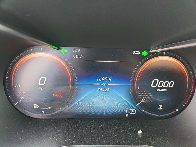 2022 Mercedes-benz Glc class VIN W1N0G8DB7NG070740 COPART salvage auction — REAR END, TX - CERTIFICATE OF TITLE, sold $8,300 on 2026-09-03 (photo 9)