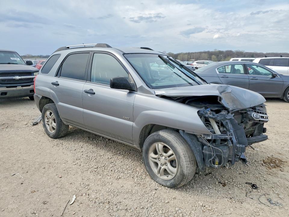 2007 Kia Sportage VIN KNDJE723077367200 COPART salvage auction — FRONT END, MO - SALVAGE CERTIFICATE OF TITLE, sold $475 on 2026-07-28 (photo 4)