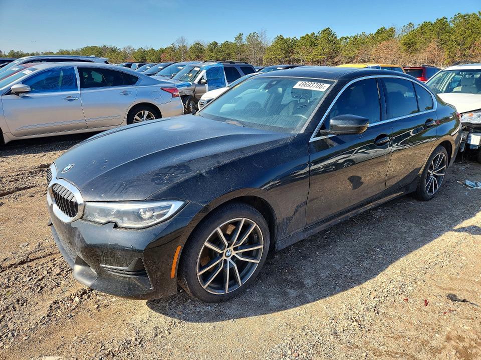 2020 BMW 3 series VIN 3MW5R7J09L8B23497 — COPART salvage auction photo