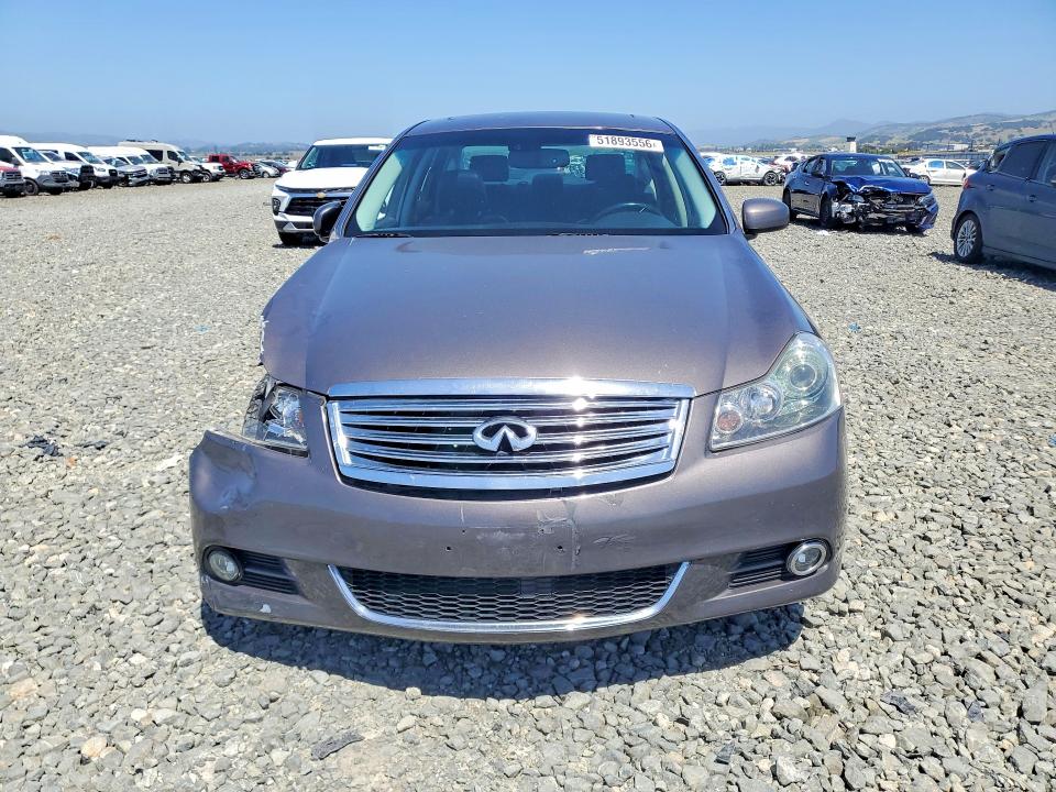 2008 Infiniti M VIN JNKAY01E08M601919 COPART salvage auction — FRONT END, Id - Salvage Certificate Of Title, sold $700 on 2026-07-23 (photo 5)