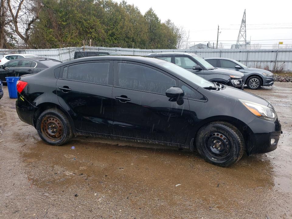 2013 Kia Rio VIN KNADM4A36D6248310 COPART salvage auction — FRONT END, Salvage Title, sold $150 on 2026-07-23 (photo 4)