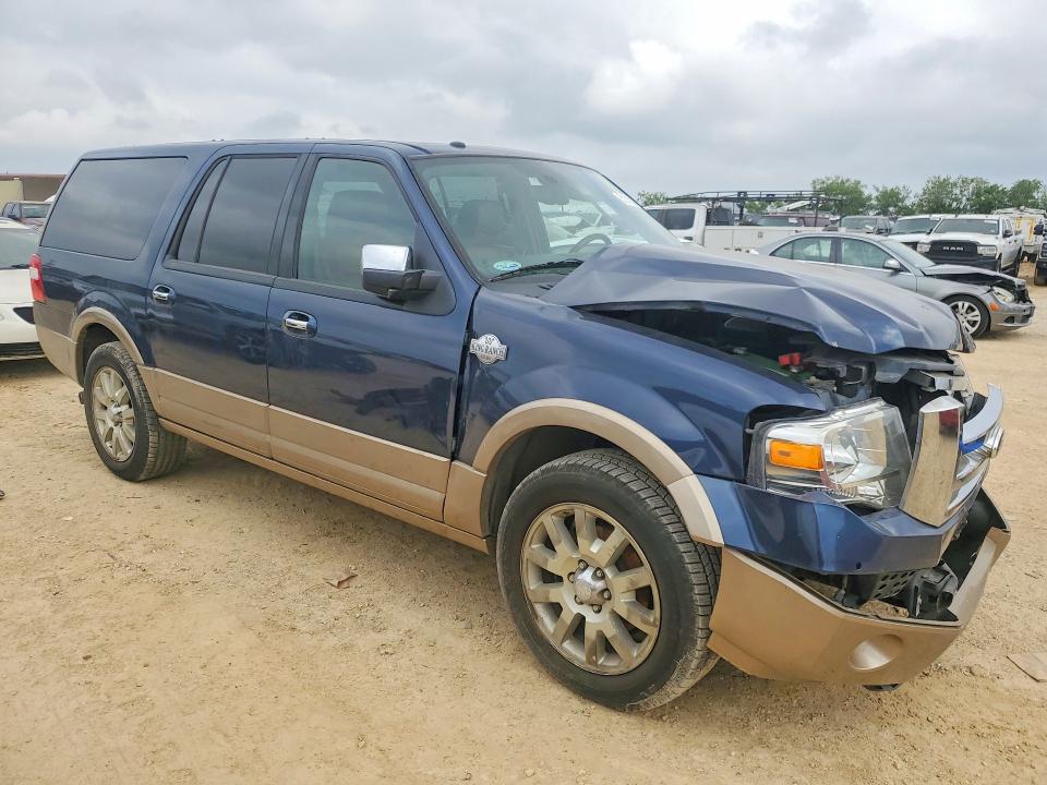 2013 Ford Expedition VIN 1FMJK1H59DEF58700 COPART salvage auction — FRONT END, Tx - Salvage Vehicle Title, sold $1,650 on 2026-07-09 (photo 4)