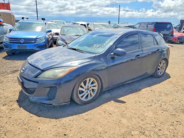2013 Mazda 3 VIN JM1BL1L73D1753326 COPART salvage auction — REAR END, HI - BILL OF SALE - PARTS ONLY, sold $1 on 2026-10-01 (photo 1)