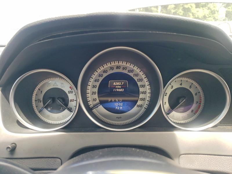 2013 Mercedes-benz C class VIN WDDGF5HB2DA849522 COPART salvage auction — FRONT END, Nc - Salvage Certificate Of Title, sold $2,650 on 2026-07-07 (photo 9)