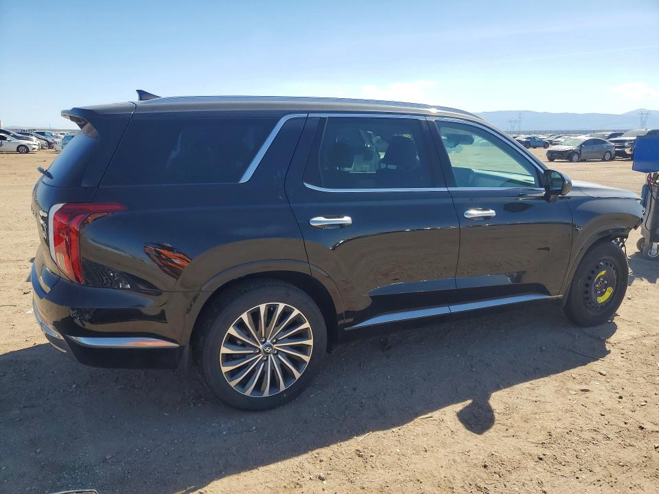 2025 Hyundai Palisade VIN KM8R7DGE6SU878437 COPART salvage auction — FRONT END, Ca - Salvage Certificate, sold $19,600 on 2026-08-31 (photo 3)