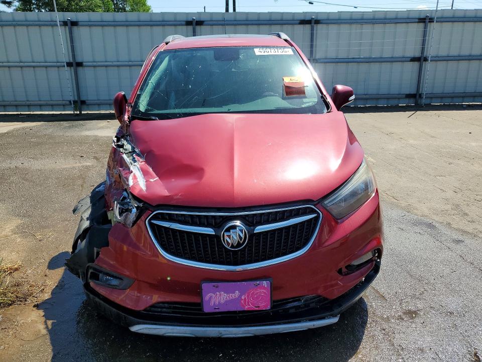 2017 Buick Encore VIN KL4CJ1SB9HB108481 COPART salvage auction — FRONT END, Salvage Title, sold $250 on 2026-07-23 (photo 5)