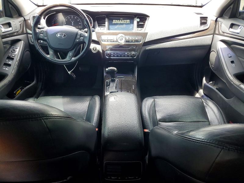 2015 Kia Cadenza VIN KNALN4D72F5168714 COPART salvage auction — FRONT END, Fl - Cert Of Title Slvg Rebuildable, sold $900 on 2026-07-08 (photo 8)