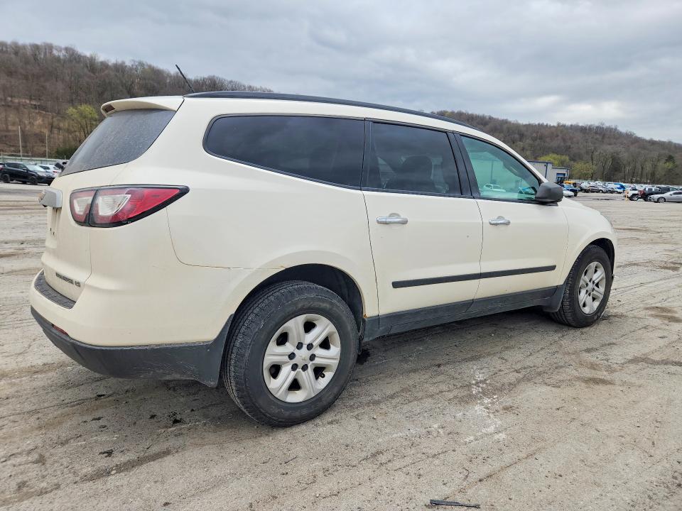 2014 Chevrolet Traverse VIN 1GNKRFED6EJ345846 COPART salvage auction — FRONT END, Oh - Cert Of Title-Salvage, sold $600 on 2026-07-02 (photo 3)