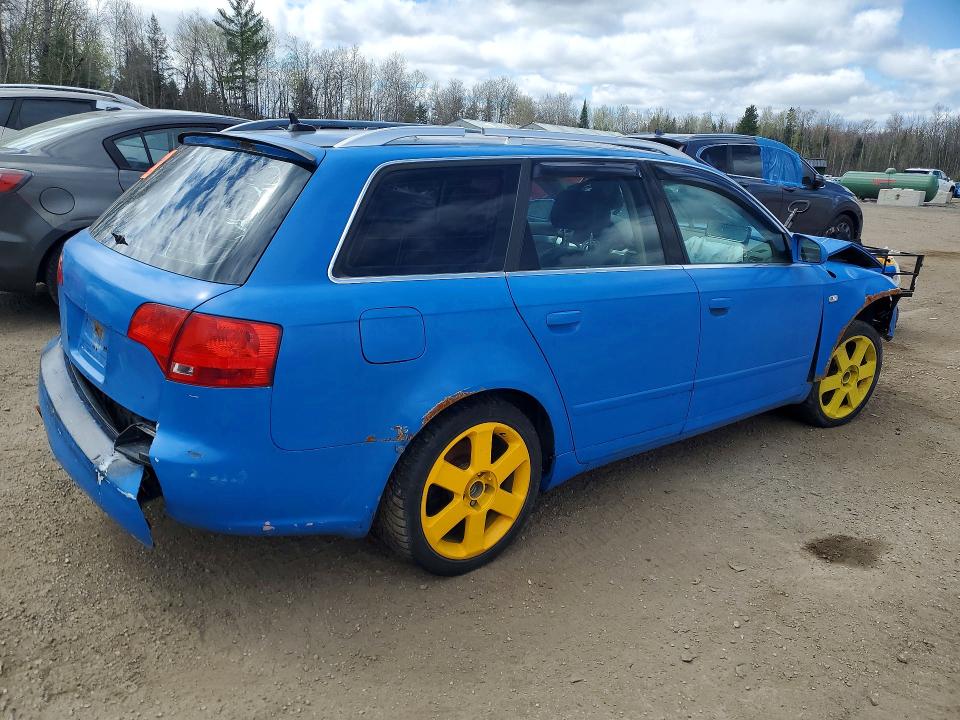 2007 Audi A4 VIN WAUKF78E57A257916 COPART salvage auction — FRONT END, ON - PERMIT SALVAGE, sold $175 on 2026-07-14 (photo 3)