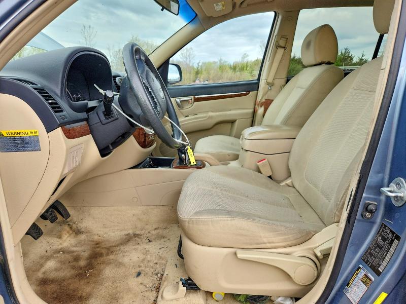 2009 Hyundai Santa fe VIN 5NMSG13D89H332631 COPART salvage auction — MECHANICAL, Oh - Certificate Of Title, sold $400 on 2026-07-30 (photo 7)
