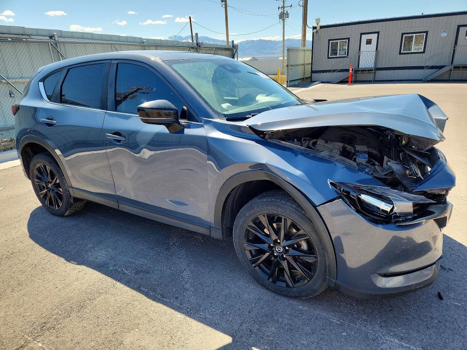 2021 Mazda Cx-5 VIN JM3KFBCY7M0368502 COPART salvage auction — FRONT END, Ut - Salvage Certificate, sold $4,100 on 2026-07-14 (photo 4)