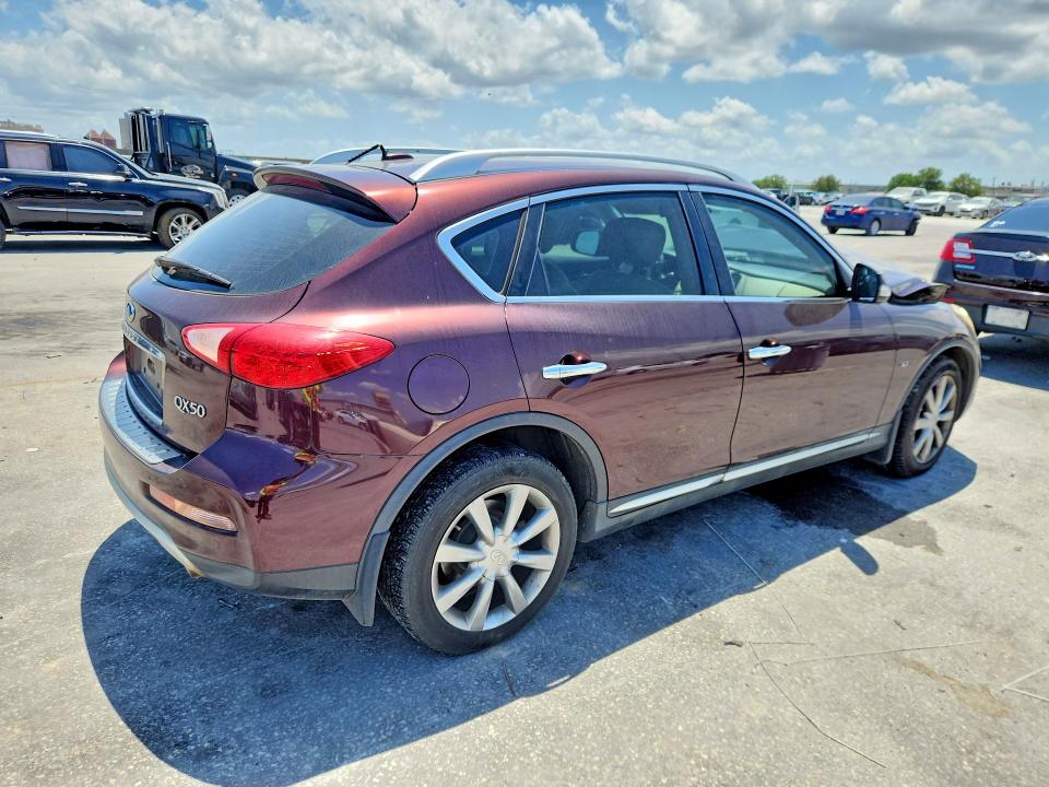 2016 Infiniti Qx50 VIN JN1BJ0RP1GM232621 COPART salvage auction — FRONT END, Ms - Cert Of Title-Salvaged, sold $400 on 2026-07-07 (photo 3)