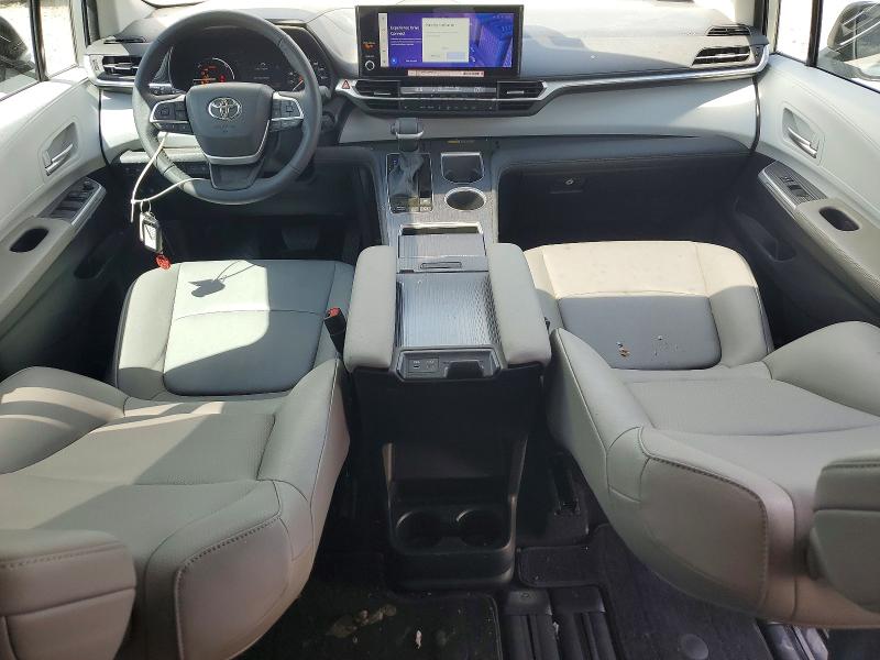 2025 Toyota Sienna VIN 5TDYRKECXSS241197 COPART salvage auction — FRONT END, Tx - Salvage Vehicle Title, sold $20,000 on 2026-07-28 (photo 8)