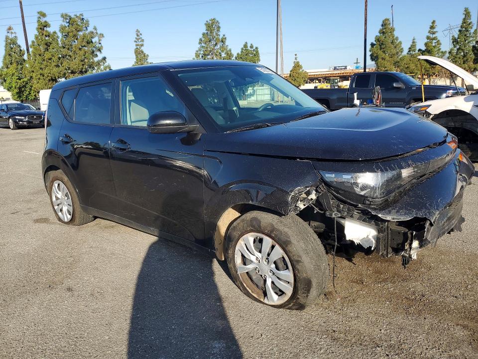 2023 Kia Soul VIN KNDJ23AU8P7846699 COPART salvage auction — FRONT END, Ca - Salvage Certificate, sold $1,400 on 2026-07-07 (photo 4)