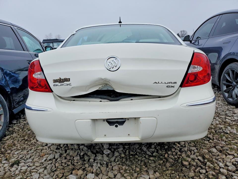 2008 Buick Allure VIN 2G4WF582X81269839 COPART salvage auction — SIDE, On - Permit Irrepairable, sold $200 on 2026-07-09 (photo 6)