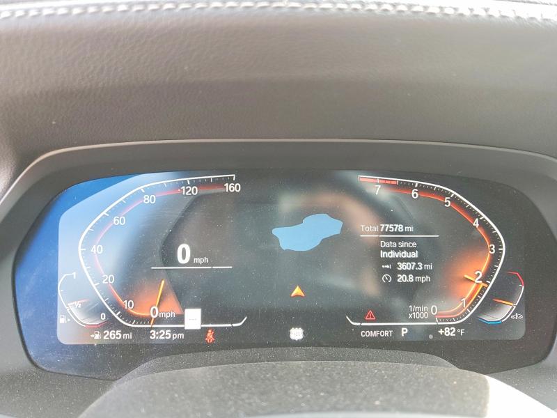 2019 BMW X5 VIN 5UXCR6C57KLL35057 COPART salvage auction — SIDE, Salvage Title, sold $350 on 2026-07-30 (photo 9)