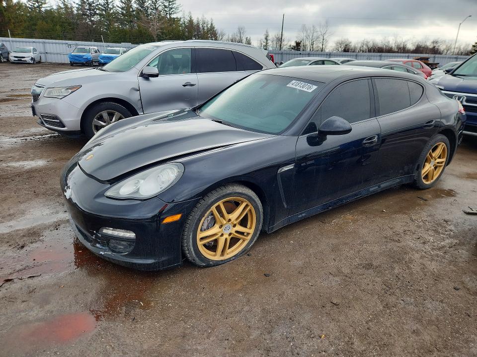 2011 Porsche Panamera VIN WP0AA2A70BL011168 COPART salvage auction — VANDALISM, ON - PERMIT NO BRAND - UNFIT, sold $1,750 on 2026-07-28 (photo 1)