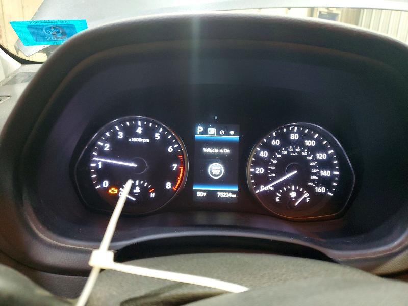2019 Hyundai Elantra VIN KMHH35LE0KU116594 COPART salvage auction — FRONT END, Nh - Cert Of Title-Salvage, sold $1,350 on 2026-07-09 (photo 9)