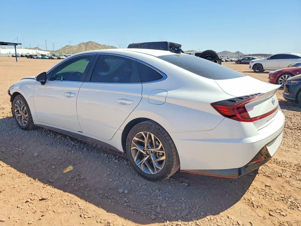 2021 Hyundai Sonata VIN 5NPEL4JA9MH067135 COPART salvage auction — FRONT END, Az - Cert Of Title - Salvage, sold $375 on 2026-07-30 (photo 2)