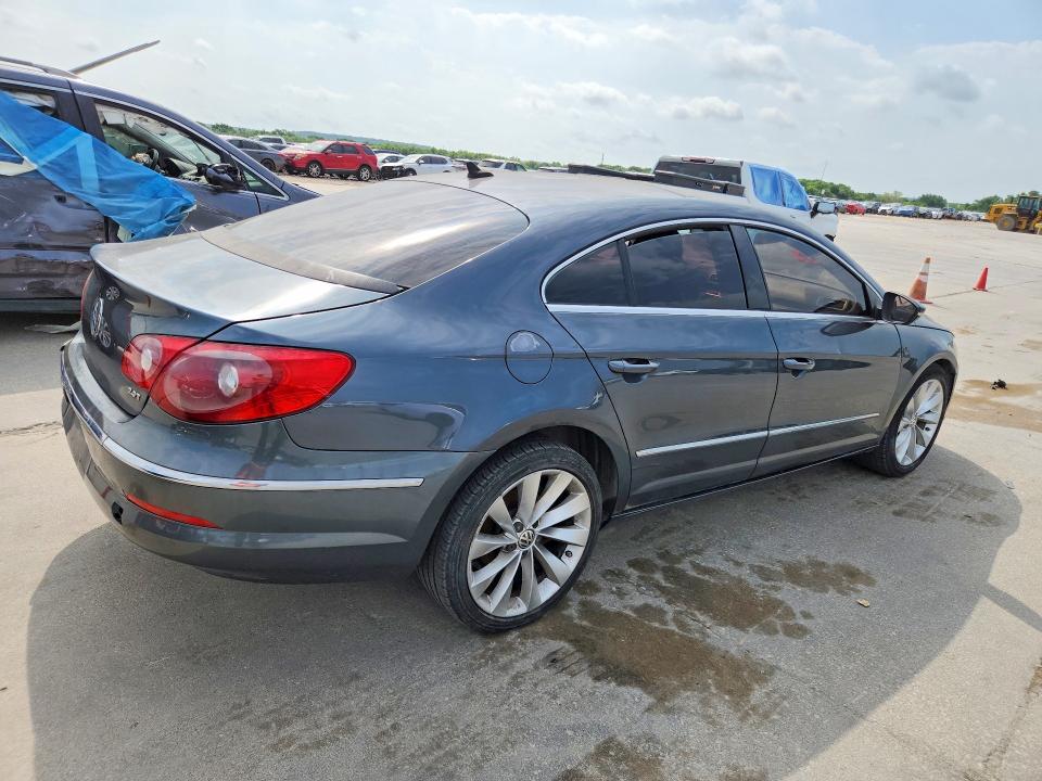 2012 Volkswagen Passat cc VIN WVWHN7AN7CE537723 COPART salvage auction — SIDE, Salvage Title, sold $675 on 2026-07-20 (photo 3)