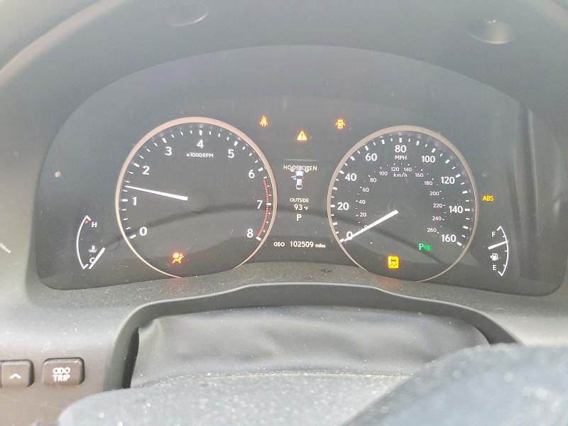 2013 Lexus Es 350 VIN JTHBK1GG2D2000490 COPART salvage auction — SIDE, MD - CERT OF SALVAGE > 75% DAMAGE, sold $1,950 on 2026-07-10 (photo 9)