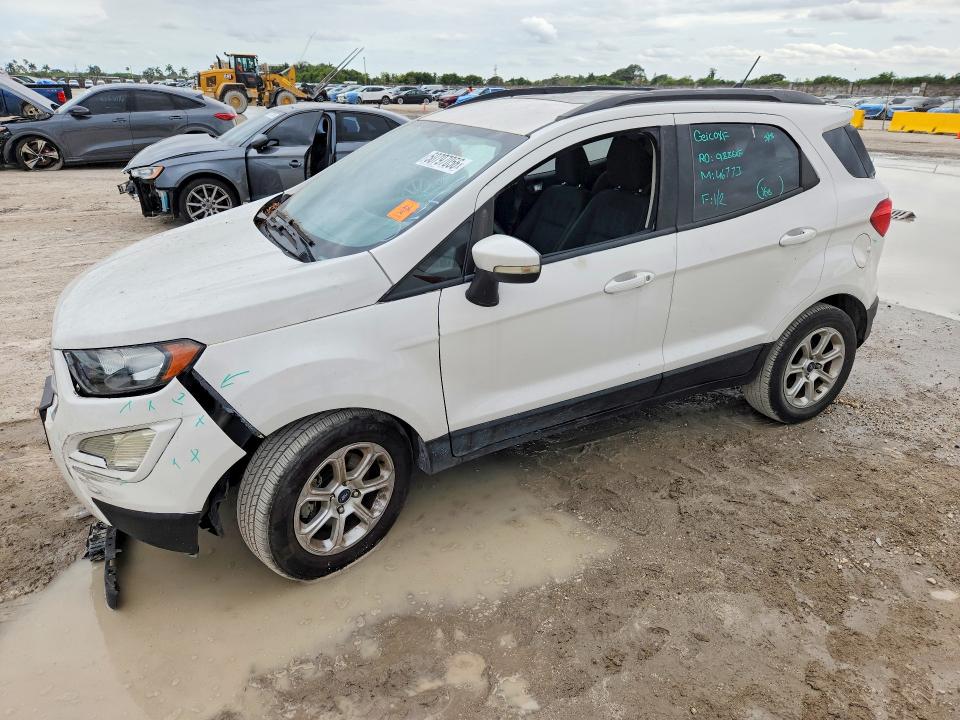 2019 Ford Ecosport VIN MAJ3S2GE7KC289440 COPART salvage auction — FRONT END, Fl - Cert Of Title Slvg Rebuildable, sold $1,900 on 2026-07-27 (photo 1)