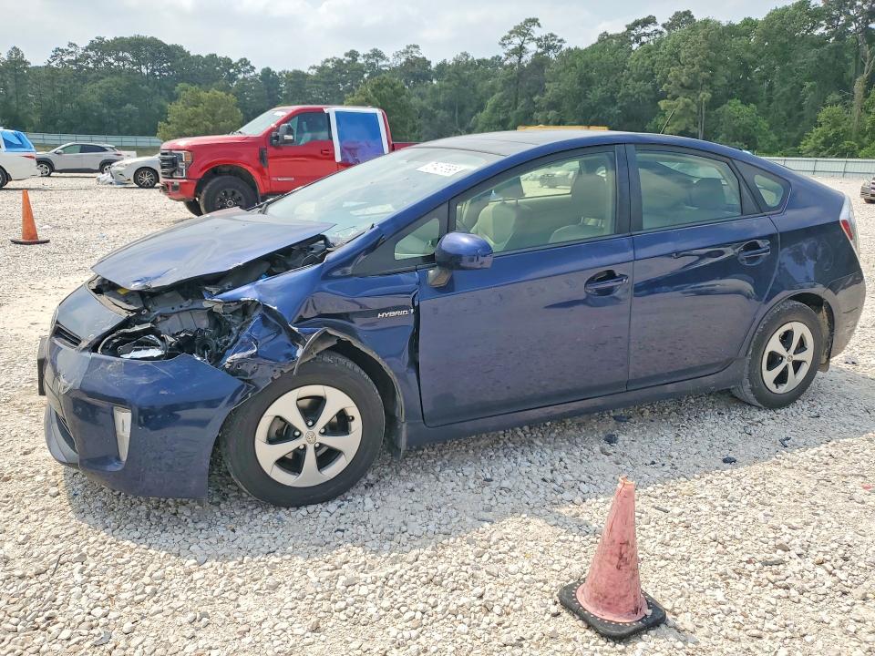 2014 Toyota Prius VIN JTDKN3DU4E1856556 COPART salvage auction — FRONT END, Tx - Certificate Of Title, sold $3,250 on 2026-07-02 (photo 1)
