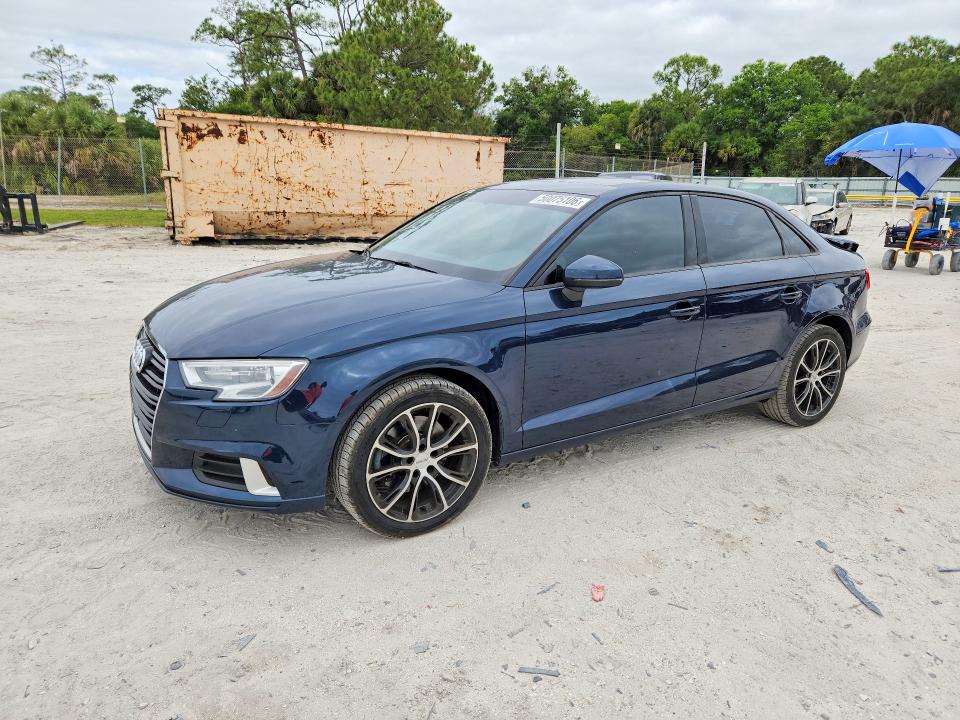 2018 Audi A3 VIN WAUAUGFF9J1069419 COPART salvage auction — REAR END, Salvage Title, sold $5,700 on 2026-08-01 (photo 1)