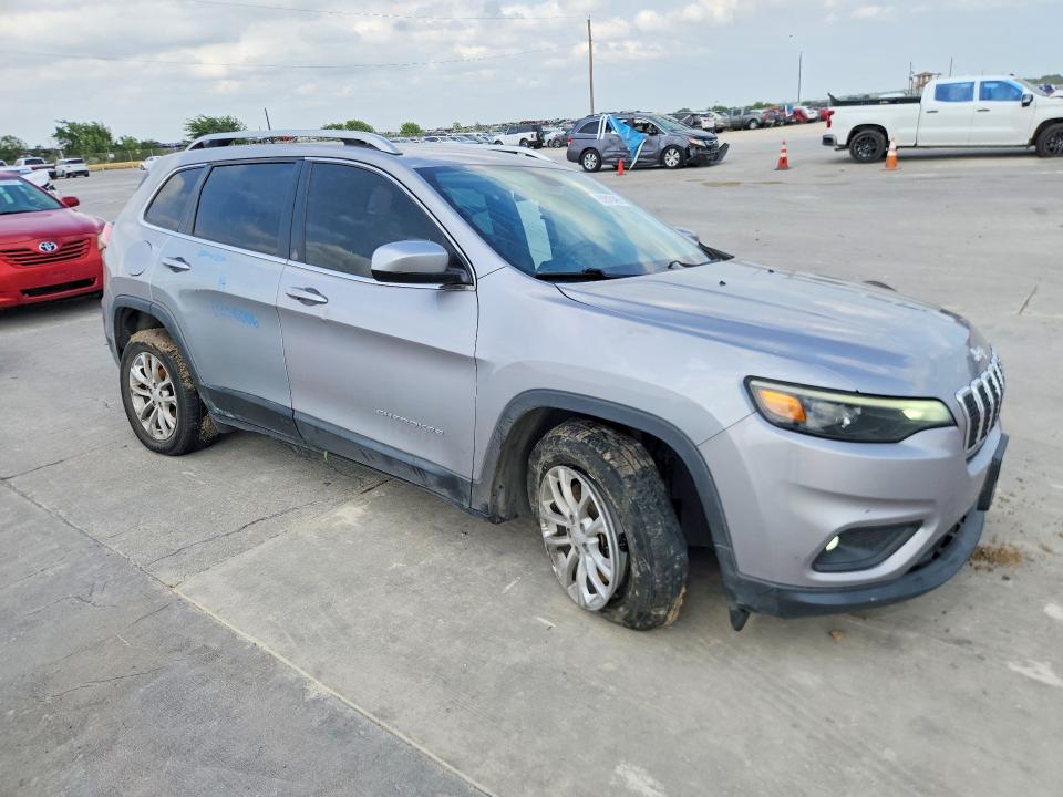 2019 Jeep Cherokee VIN 1C4PJLCB3KD240911 COPART salvage auction — ALL OVER, Tx - Salvage Vehicle Title, sold $1,550 on 2026-07-09 (photo 4)