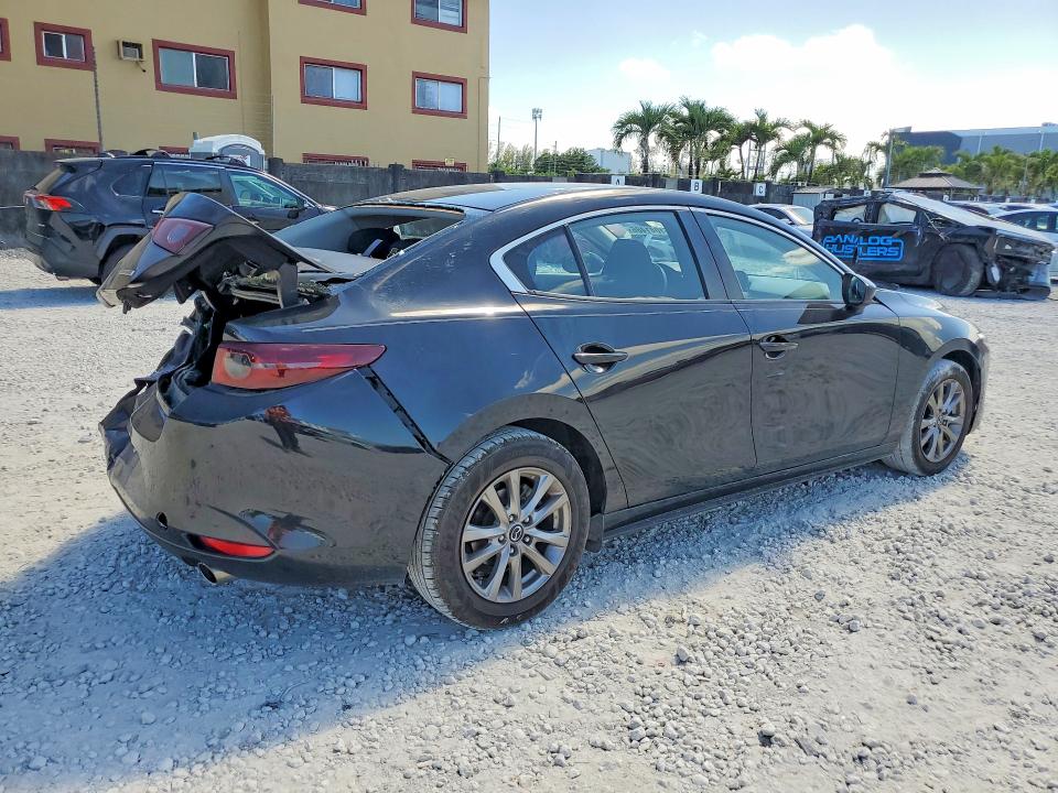 2019 Mazda 3 VIN JM1BPABL1K1108142 COPART salvage auction — REAR END, Fl - Cert Of Title Slvg Rebuildable, sold $2,150 on 2026-07-21 (photo 3)