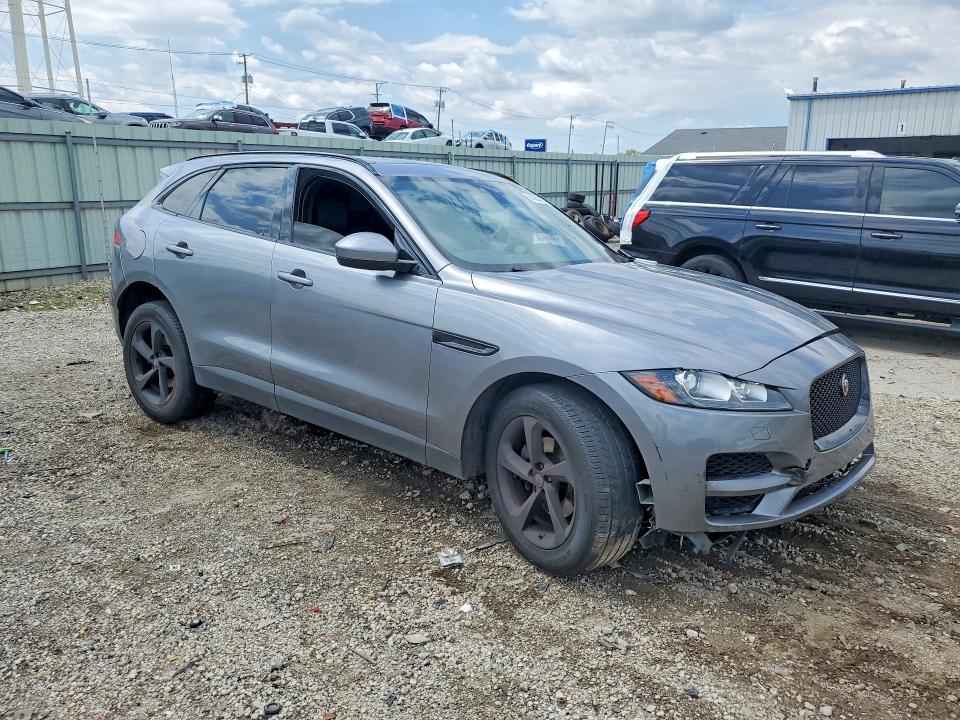 2020 Jaguar F-pace VIN SADCJ2FXXLA633005 COPART salvage auction — FRONT END, Il - Salvage Certificate, sold $3,950 on 2026-07-08 (photo 4)