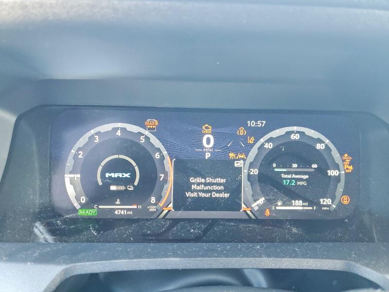 2025 Toyota 4runner VIN JTEVB5BR9S5022928 COPART salvage auction — FRONT END, Ca - Non-Repairable Vehicle Cert, sold $52,000 on 2026-07-07 (photo 9)